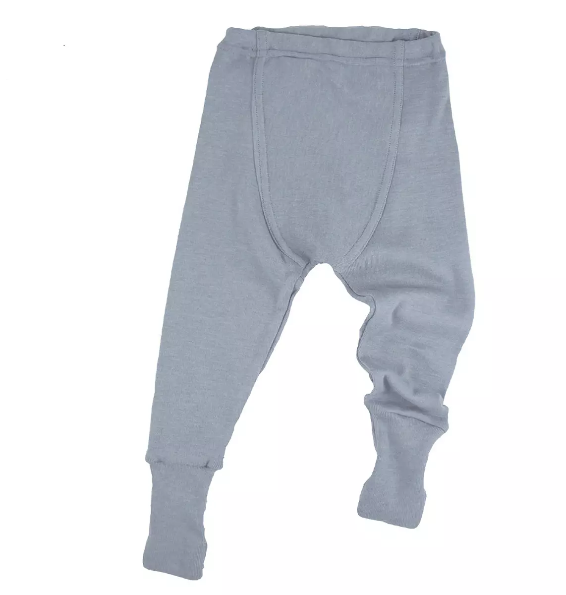 Babybyxa muddfot grå ekologisk bomull - Bild 2